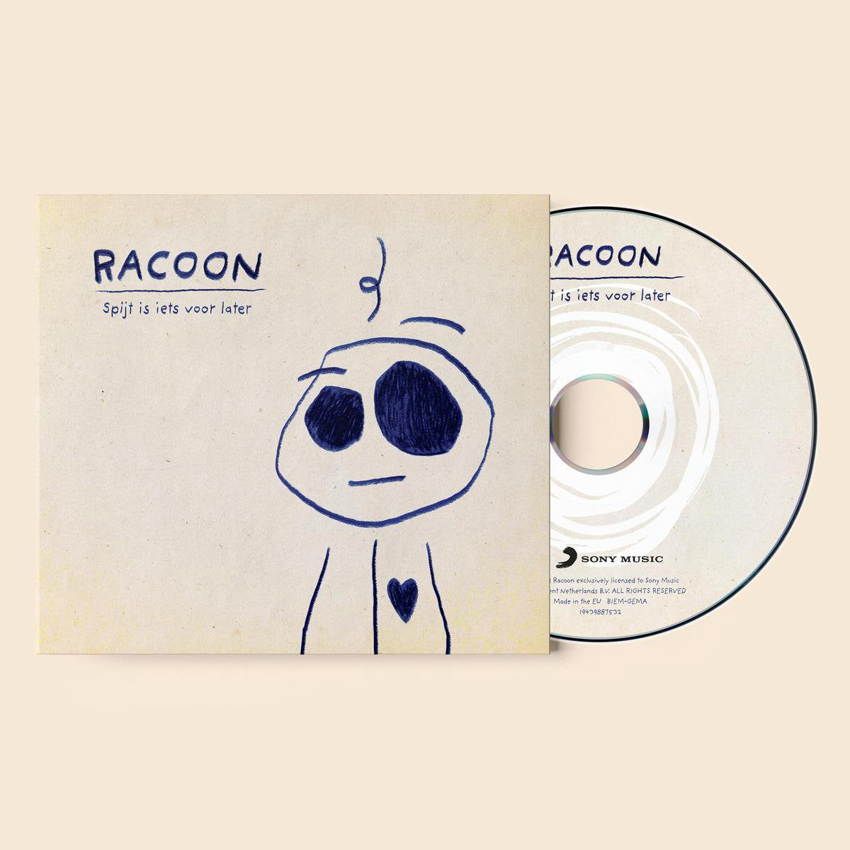 Racoon | Spijt Is Iets Voor Later Digipack CD – M&E